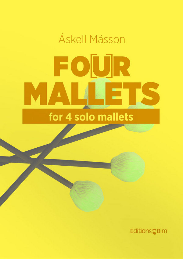 MASSON Askell, Fo(u)r Mallets&nbsp;&nbsp;4 solo mallets on any surface&nbsp;&nbsp;