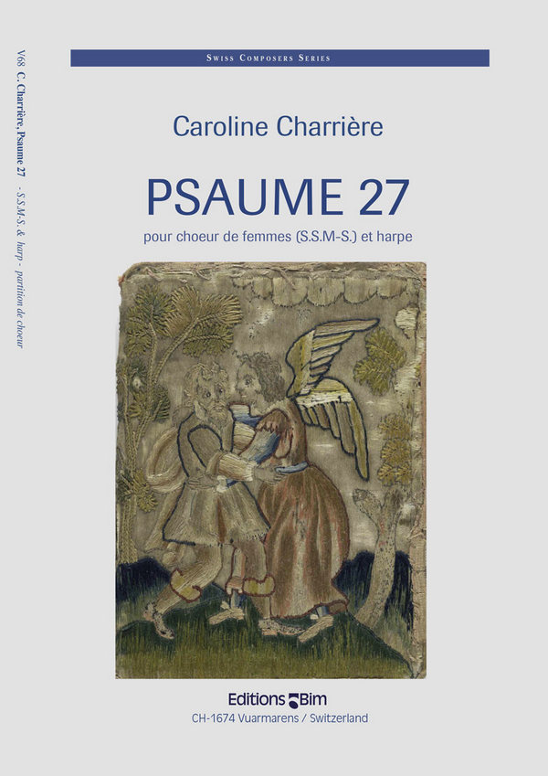 CHARRIÈRE Caroline, Psaume 27&nbsp;&nbsp;women choir and harp&nbsp;&nbsp;