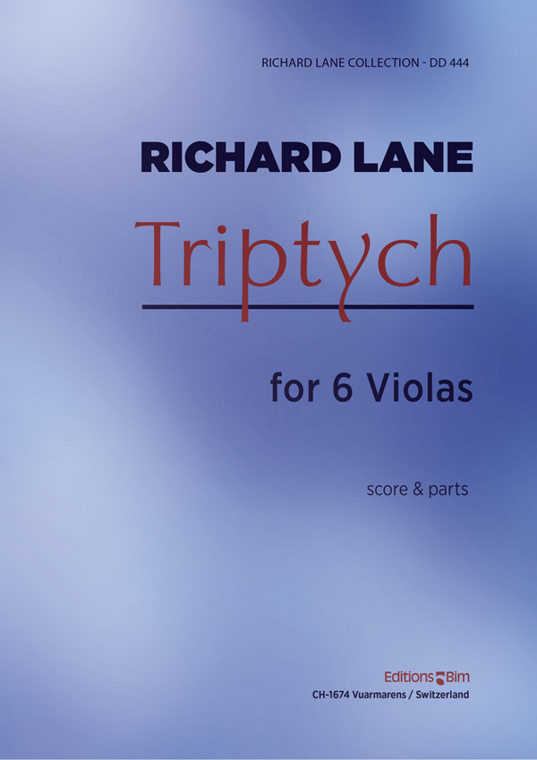 LANE Richard, Triptych&nbsp;&nbsp;6 violas&nbsp;&nbsp;