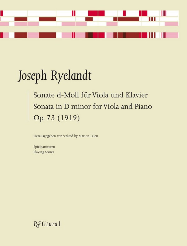 Sonate d-Moll op.73  für Viola und Klavier  