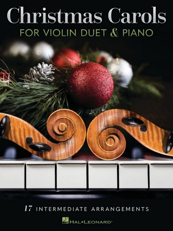 Christmas Carols&nbsp;&nbsp;for violin duet and piano&nbsp;&nbsp;score and parts