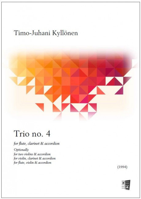 Trio no. 4 for flute, clarinet and accordion  Flute, Clarinet and Accordion  Set