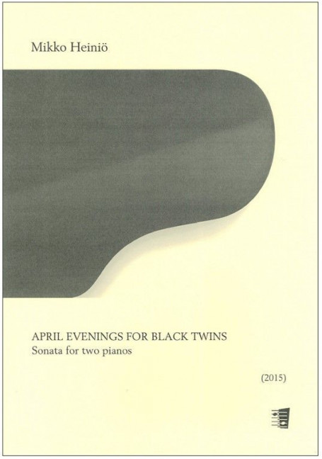 April evenings for black twins  Piano Duet  Book