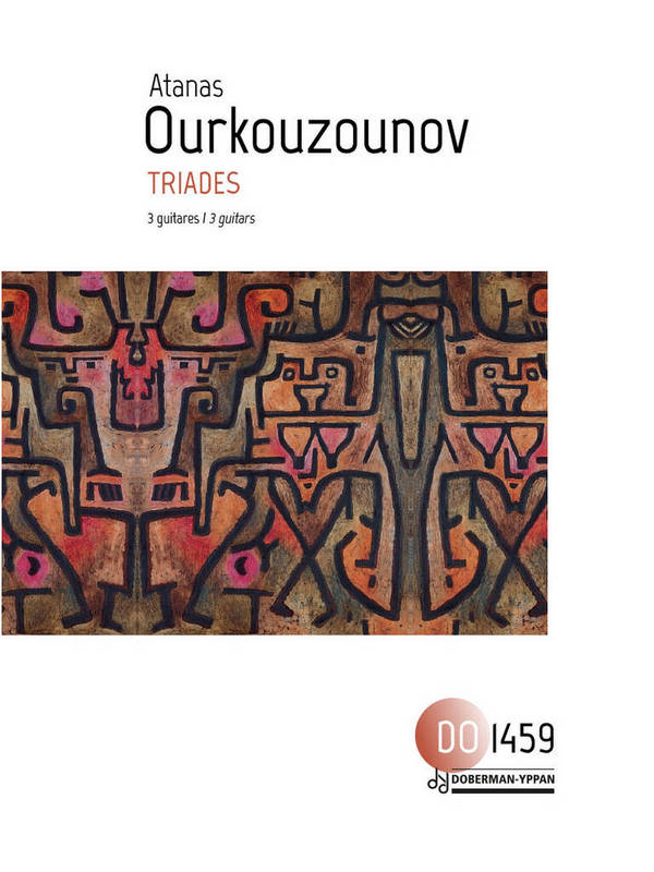 Triades &nbsp;&nbsp;pour 3 guitares&nbsp;&nbsp;partition et parties