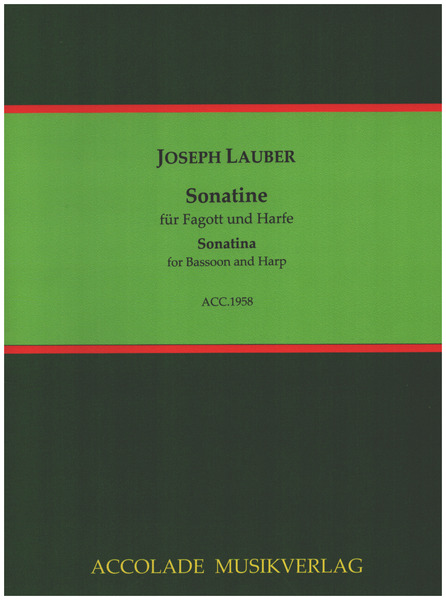Sonatine  für Fagott und Harfe  