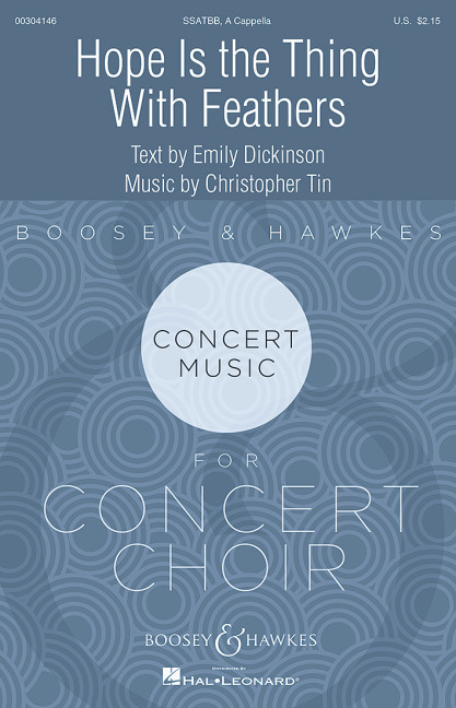 Hope Is the Thing With Feathers&nbsp;&nbsp;for mixed choir (SSATBB) a cappella&nbsp;&nbsp;score