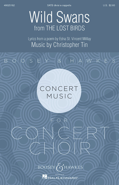Wild Swans&nbsp;&nbsp;for mixed choir (SATB divisi) a cappella&nbsp;&nbsp;score