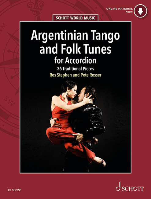 Argentinian Tango and Folk Tunes (+Online Audio)  for accordion  