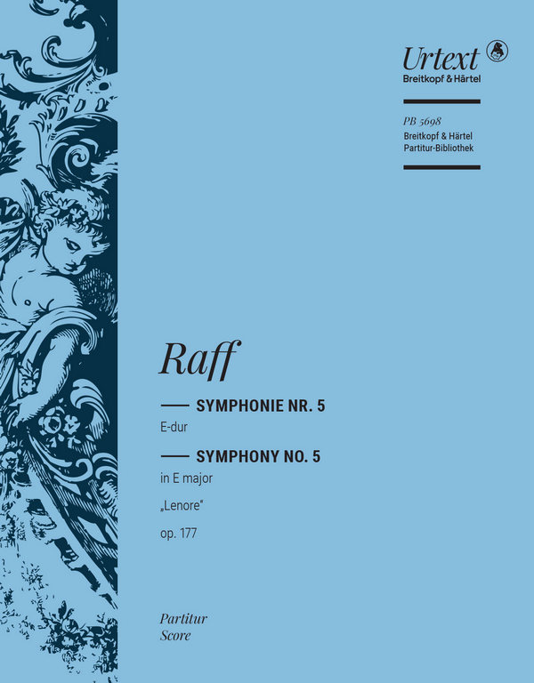 Symphonie Nr.5 E-dur op.177&nbsp;&nbsp;für Orchester&nbsp;&nbsp;Partitur