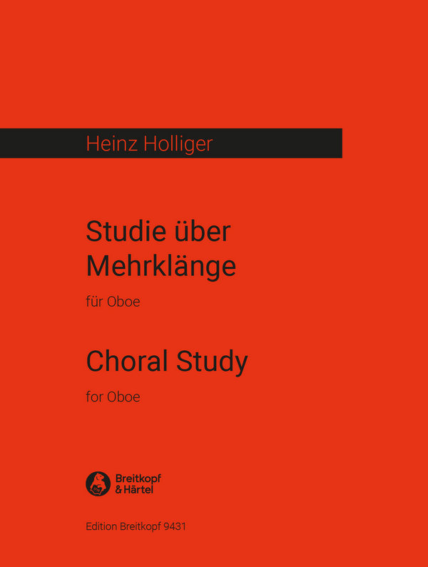 Studie über Mehrklänge (Choral Study)  für Oboe  