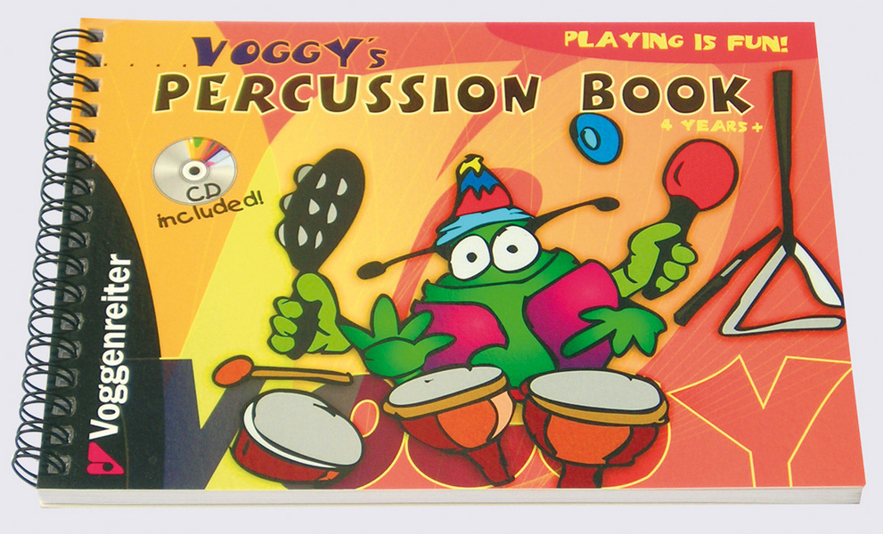 Voggys Percussion Book - ENGLISH EDITION&nbsp;&nbsp;&nbsp;&nbsp;