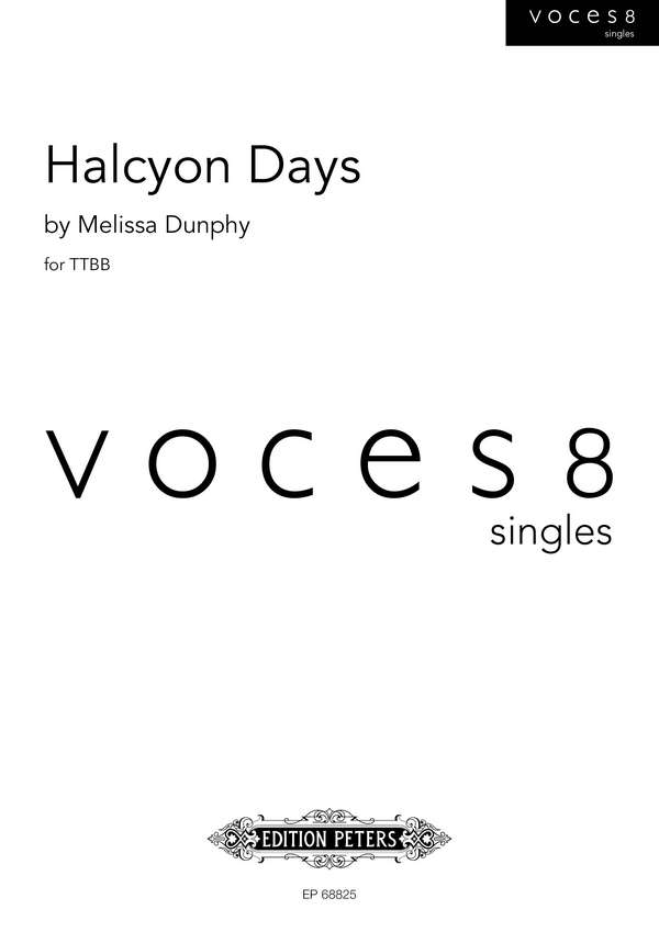 Hacyon Days&nbsp;&nbsp;für Männerchor (TTBB) a cappella&nbsp;&nbsp;Partitur
