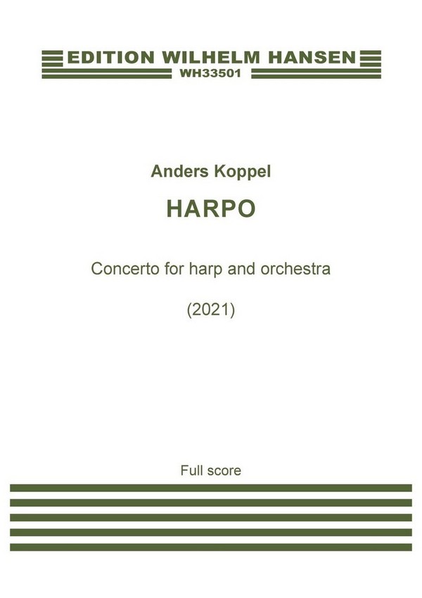 Harpo&nbsp;&nbsp;Orchestra and Soloists&nbsp;&nbsp;Score