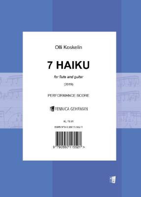 7 Haiku for flute and guitar  Flute and Guitar  Book