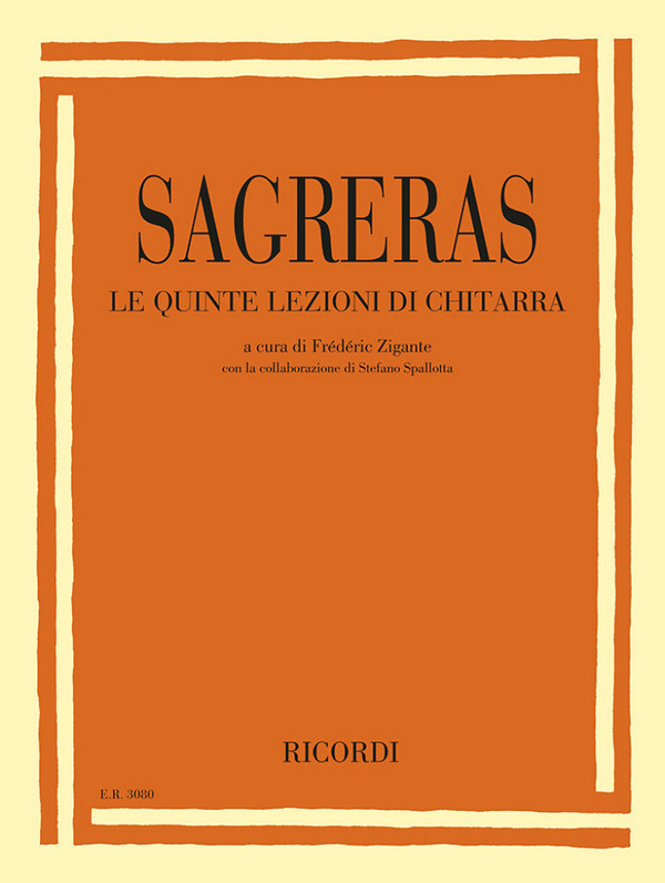 Le quinte lezioni di chitarra&nbsp;&nbsp;Guitar&nbsp;&nbsp;Book