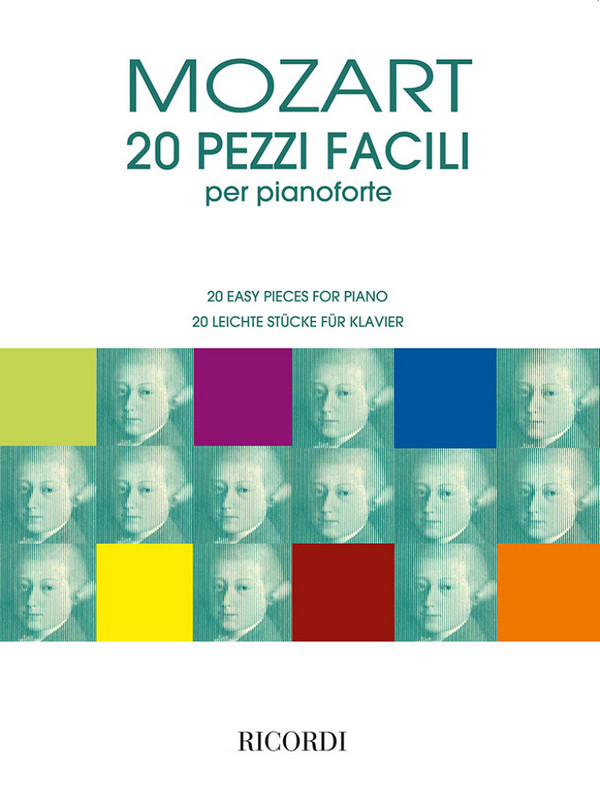20 pezzi facili per pianoforte  Piano  Book