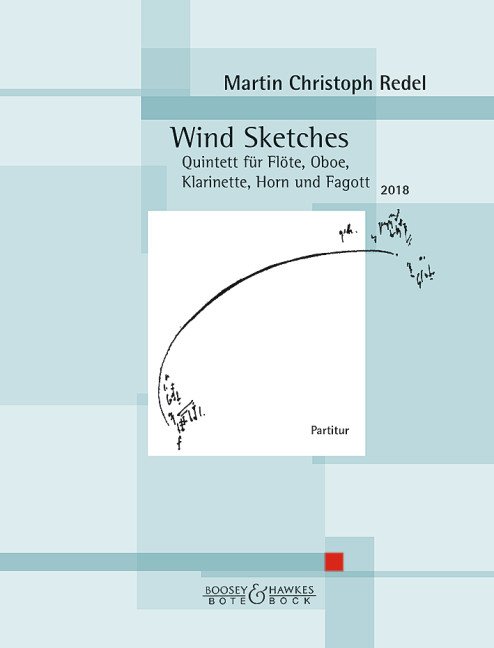 Wind Sketches op. 92 (2018)  für Flöte, Oboe, Klarinette, Horn und Fagott  Partitur