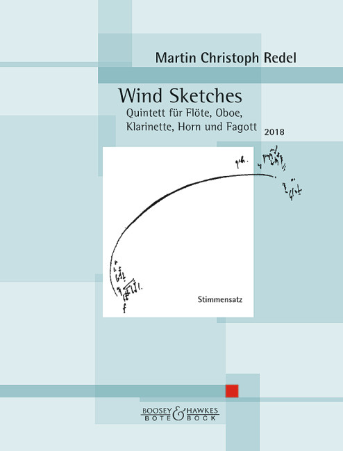 Wind Sketches op. 92  Flöte, Oboe, Klarinette, Horn und Fagott  Stimmensatz