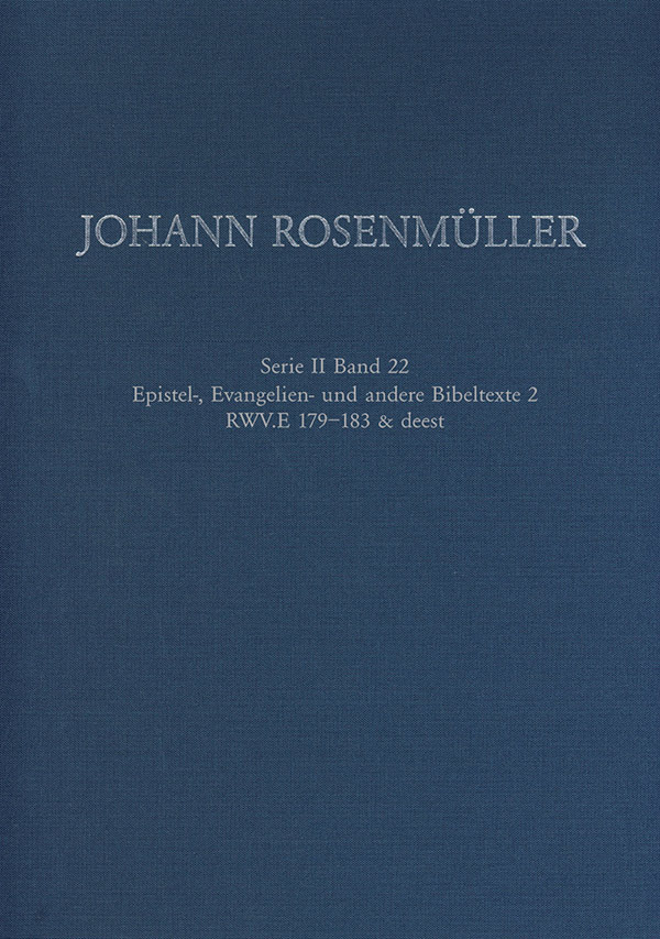 Epistel-, Evangelien- und adnere Bibeltexte 2&nbsp;&nbsp;&nbsp;&nbsp;Partitur (gebunden)