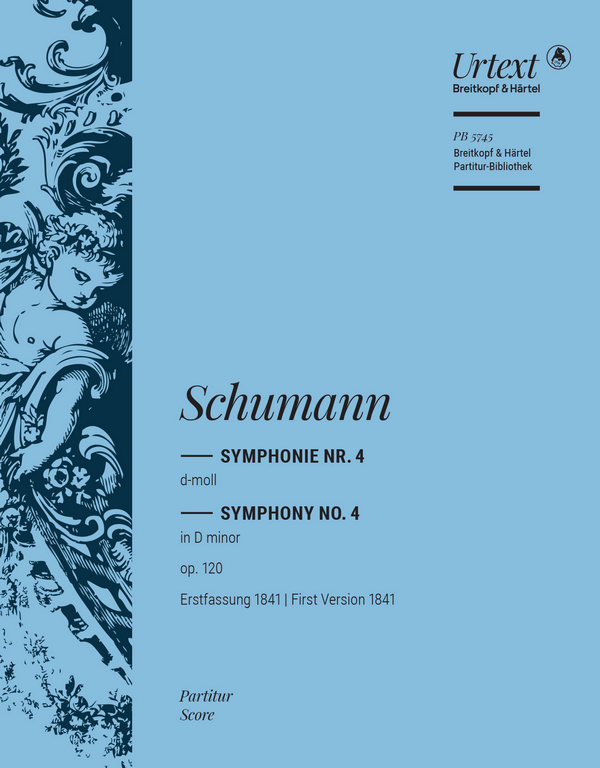 Symphonie Nr.4 d-moll op.120&nbsp;&nbsp;für Orchester&nbsp;&nbsp;Partitur
