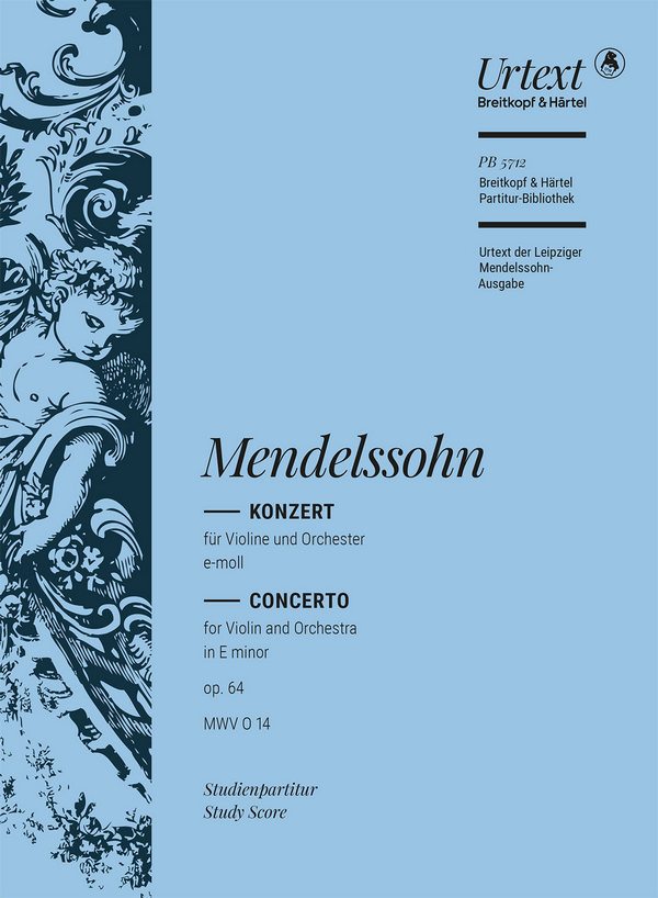 Violinkonzert e-moll op. 64 MWV O 14&nbsp;&nbsp;für Violine und Orchester&nbsp;&nbsp;Studienpartitur