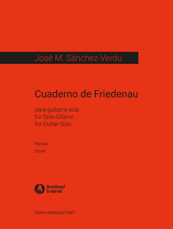 Cuaderno de Friedenau  Gitarre solo  