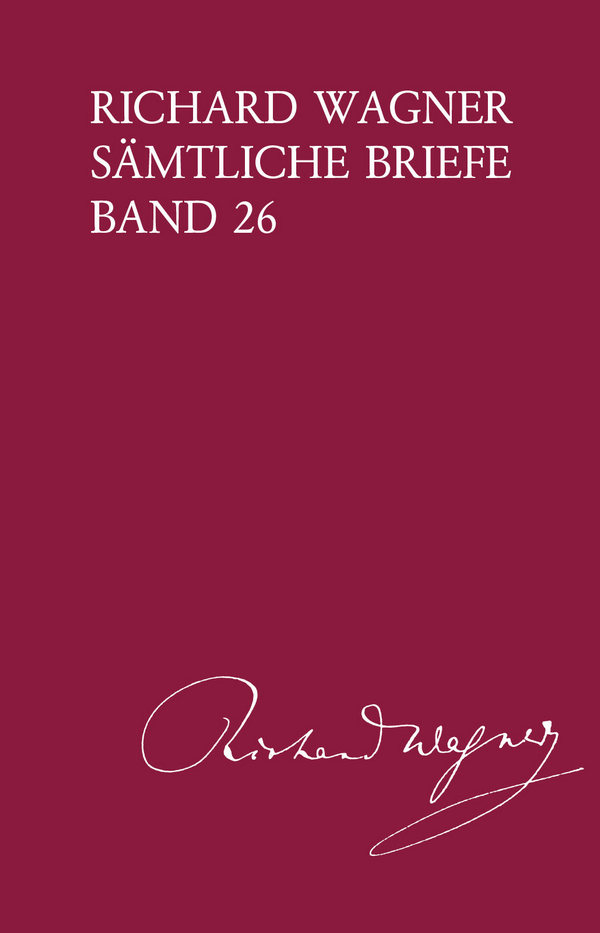 Sämtliche Briefe Band 26 (1874)&nbsp;&nbsp;Briefe des Jahres 1874 (dt)&nbsp;&nbsp;Leinen, Fadenheftung
