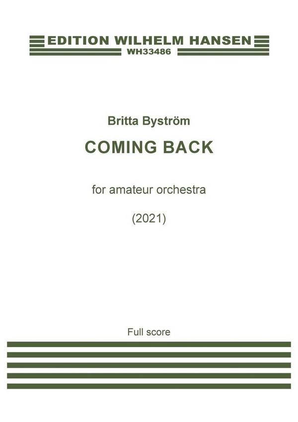 Coming Back&nbsp;&nbsp;Orchestra&nbsp;&nbsp;Score