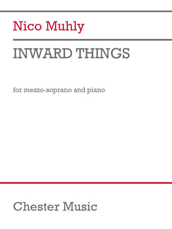 Inward Things&nbsp;&nbsp;Mezzo-Soprano and Piano&nbsp;&nbsp;Book