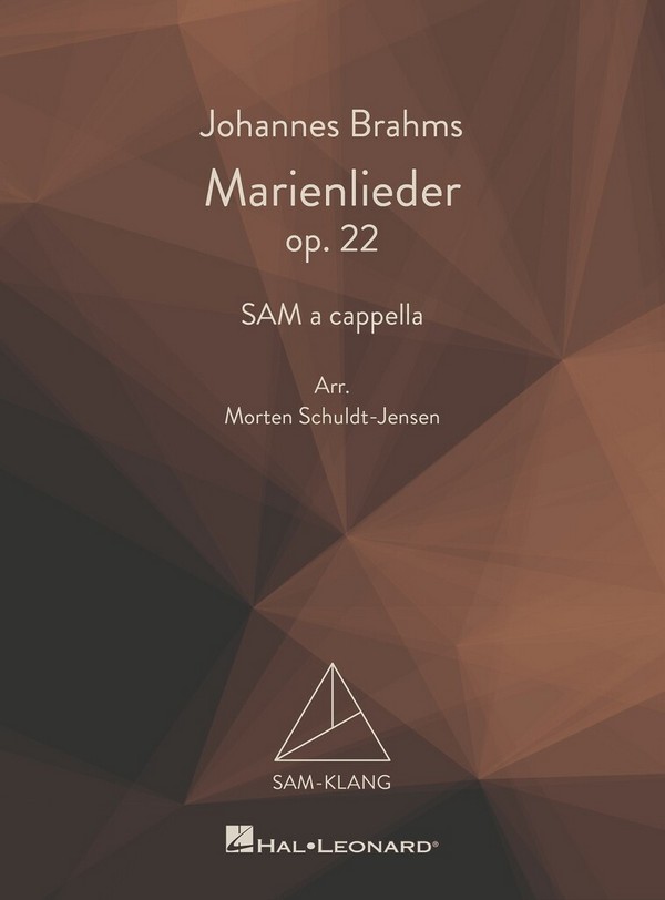 Marienlieder op.22&nbsp;&nbsp;for mixed choir (SAM) a cappella&nbsp;&nbsp;choral score
