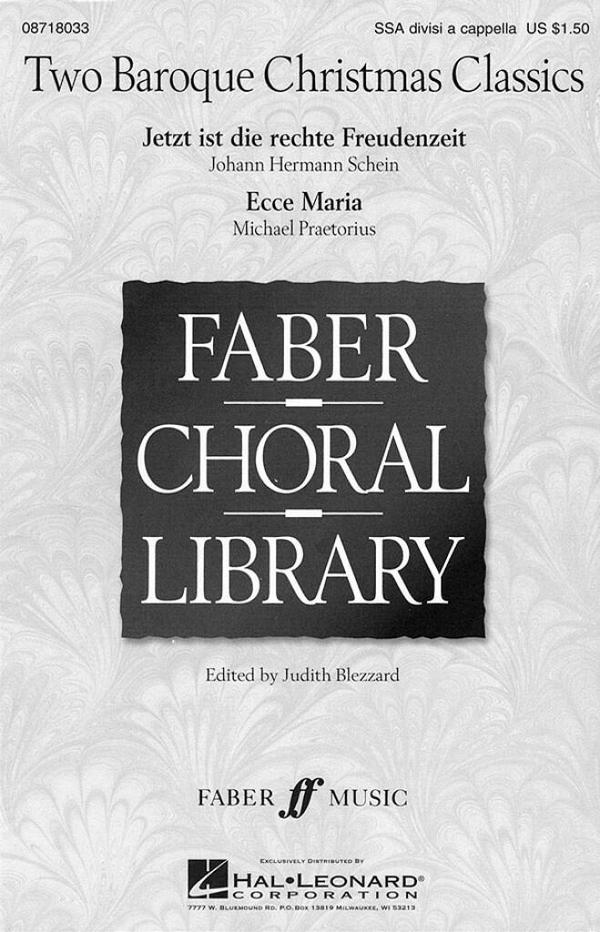 Two Baroque Christmas Classics&nbsp;&nbsp;SSA/SSAA a Cappella&nbsp;&nbsp;Chorpartitur