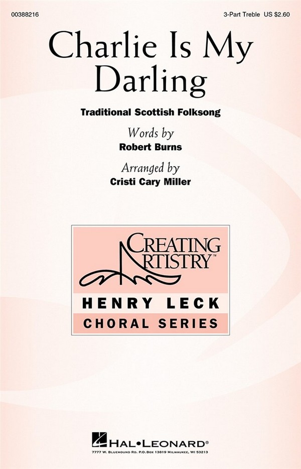 Charlie Is My Darling&nbsp;&nbsp;3-Part Treble&nbsp;&nbsp;Chorpartitur