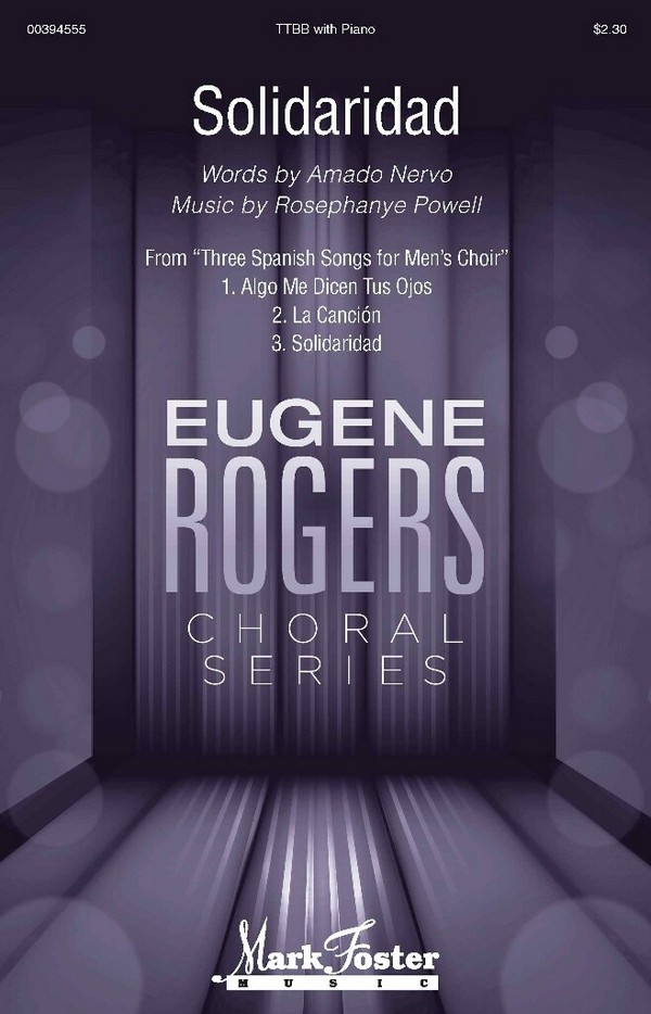 Solidaridad&nbsp;&nbsp;TTBB&nbsp;&nbsp;Chorpartitur