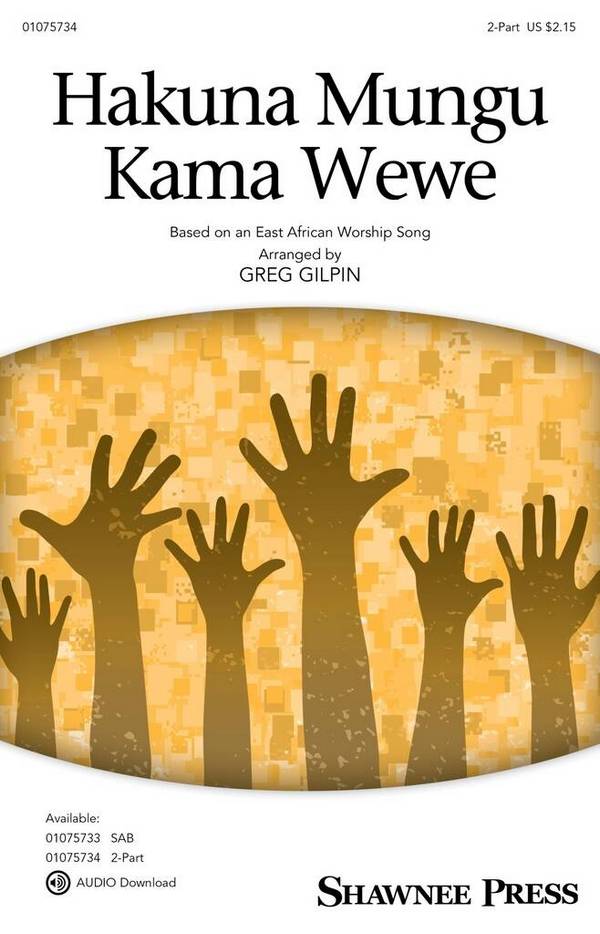 Hakuna Mungu Kama Wewe&nbsp;&nbsp;2-Part Choir&nbsp;&nbsp;Chorpartitur