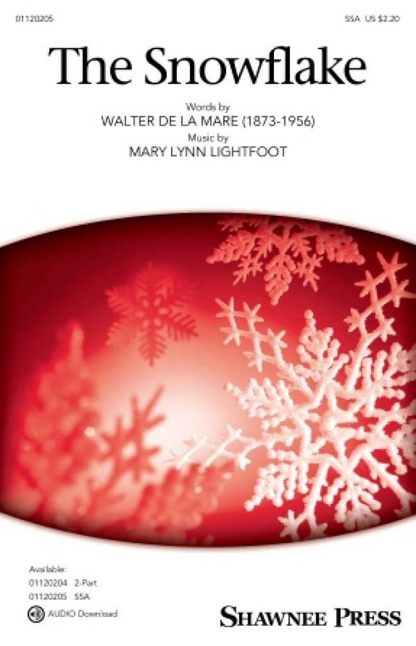 The Snowflake&nbsp;&nbsp;SSA&nbsp;&nbsp;Chorpartitur
