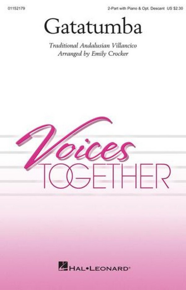 Gatatumba&nbsp;&nbsp;2-Part Choir&nbsp;&nbsp;Chorpartitur