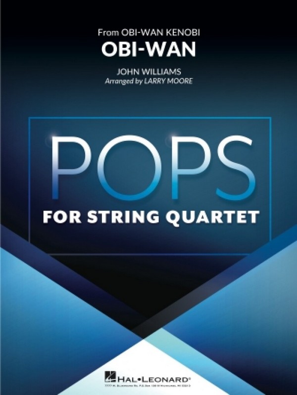 Obi-Wan (from Obi-Wan Kenobi)&nbsp;&nbsp;Streichquartett&nbsp;&nbsp;Partitur + Stimmen