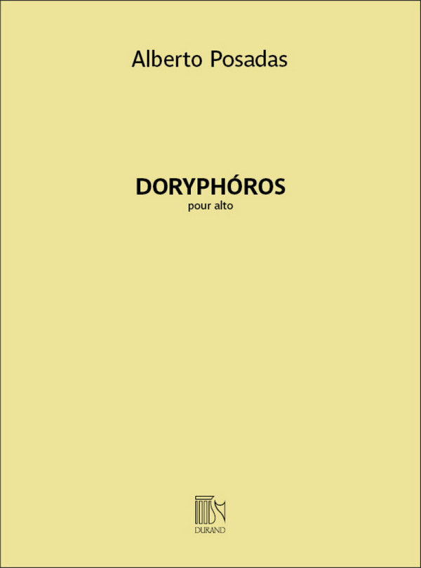 Doryphóros&nbsp;&nbsp;pour alto&nbsp;&nbsp; 