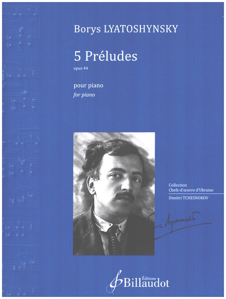 5 Préludes op.44&nbsp;&nbsp;pour piano&nbsp;&nbsp;