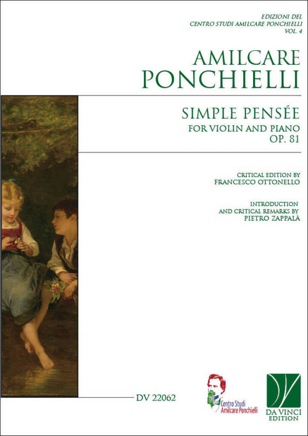 Simple Pensée&nbsp;&nbsp;Violin and Piano&nbsp;&nbsp;Book & Part[s]