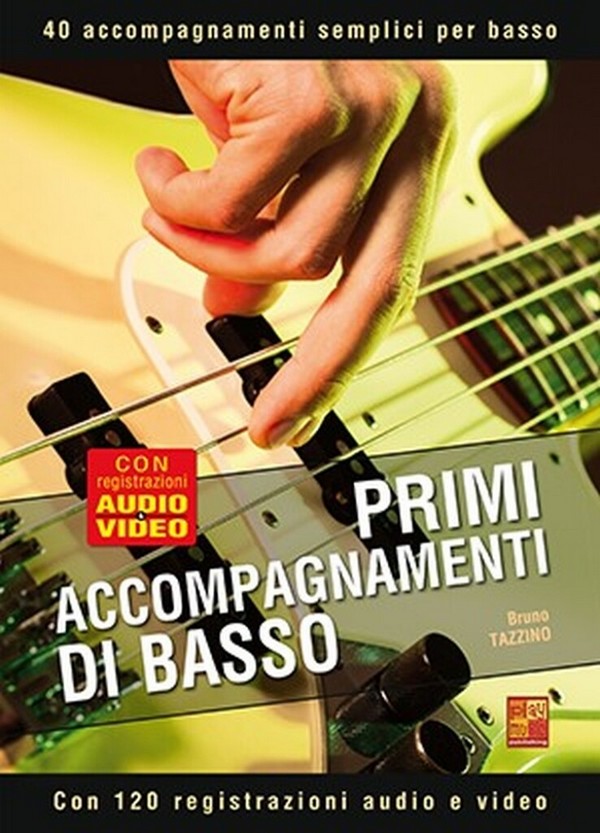 Primi accompagnamenti di basso&nbsp;&nbsp;Bass Guitar&nbsp;&nbsp;Book & Media-Online