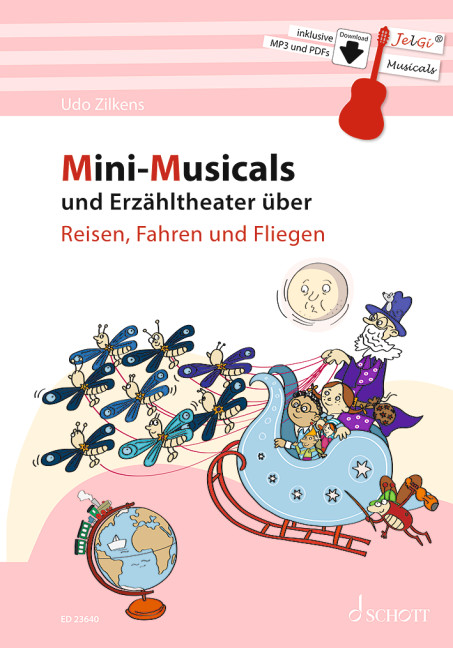 Mini-Musicals und Erzähltheater über Reisen,   Fahren und Fliegen  Notenbuch (+Online-Audio)