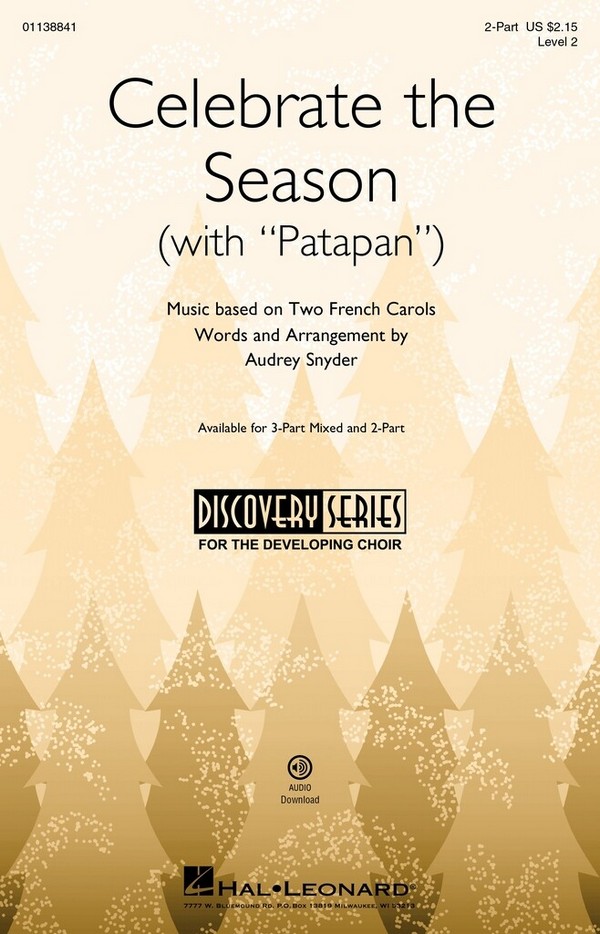 Celebrate the Season [with Patapan]&nbsp;&nbsp;2-Part Choir&nbsp;&nbsp;Choral Score