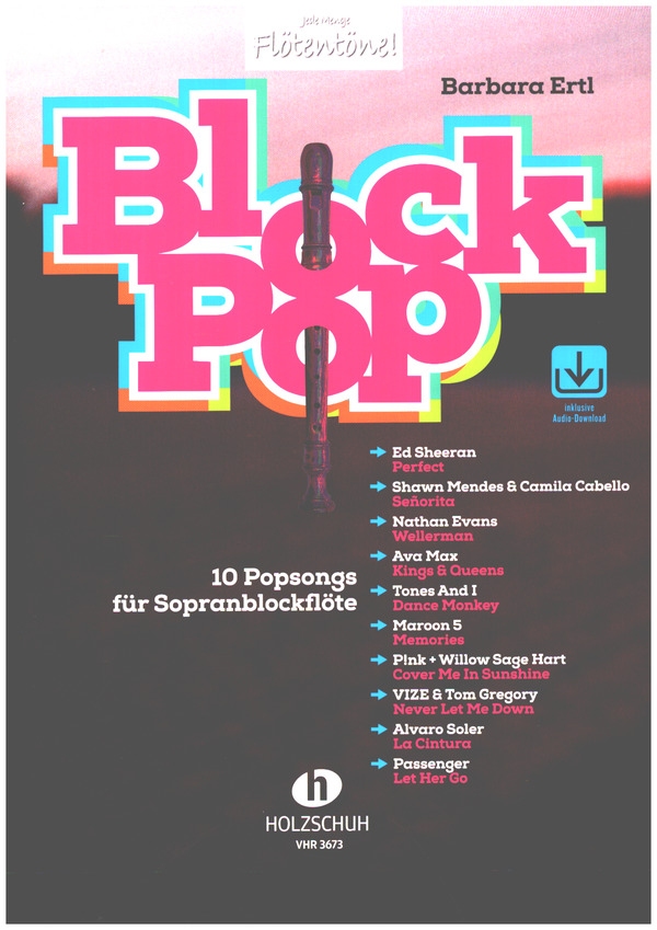 BlockPop (+Online Audio)  für Sopranblockflöte  Songbook