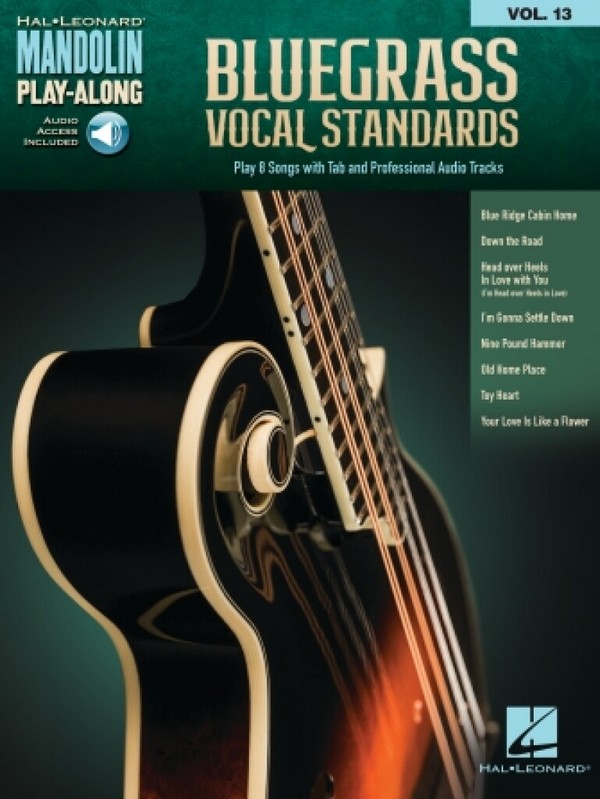 Bluegrass Vocal Standards&nbsp;&nbsp;Mandolin&nbsp;&nbsp;Book & Audio-Online