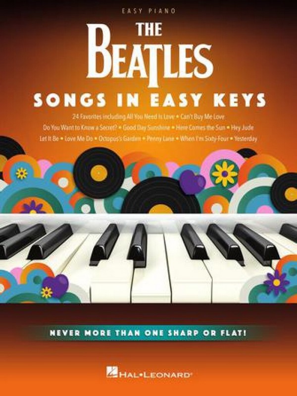 The Beatles - Songs in Easy Keys&nbsp;&nbsp;for easy piano&nbsp;&nbsp;Songbook