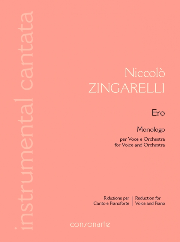Ero (Monologo)  per voce e orchestra  riduzione per canto e pianoforte