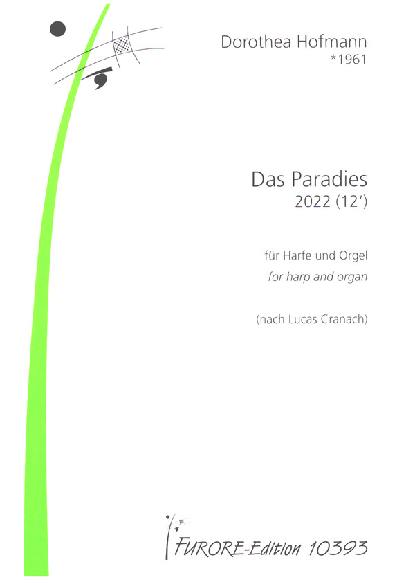 Das Paradies (2022)  für Harfe und Orgel  