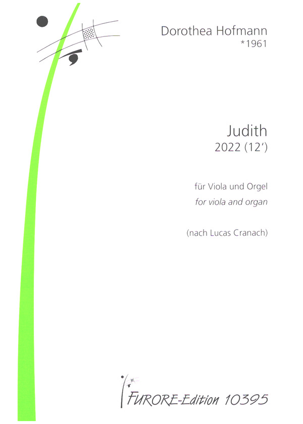 Judith  (2022)  für Viola und Orgel  