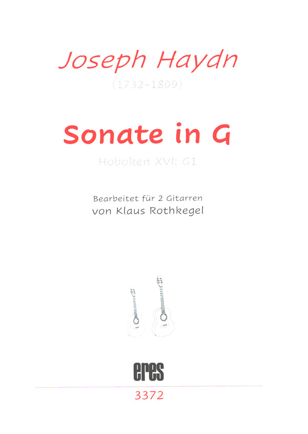 Sonate in G Hob. XVI:G1